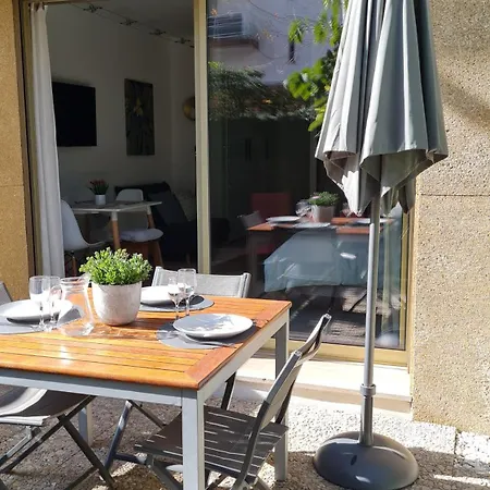 Апартаменты Sun-beach Avec Parking Et Jardin - 500m Des Plages De Juan Les Pins *