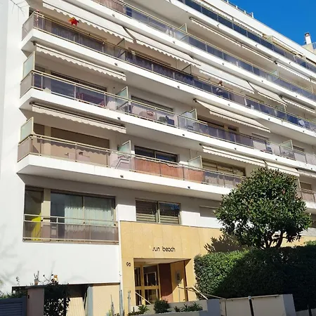 Апартаменты Sun-beach Avec Parking Et Jardin - 500m Des Plages De Juan Les Pins Антиб